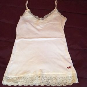 Hollister Cami lace trimmed tank
